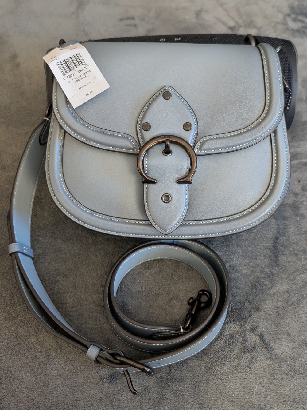 NWT. COACH Beat Saddle Crossbody Bag